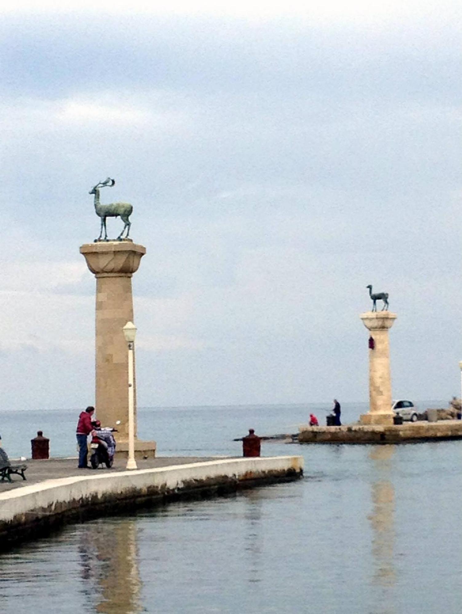 "Tete A Tete" Lux Apart In The Most Beautiful Street Of Town Rhodes City Eksteriør bilde